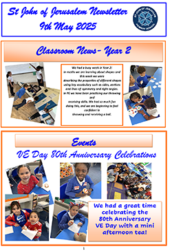 Home St John Of Jerusalem CE Primary School