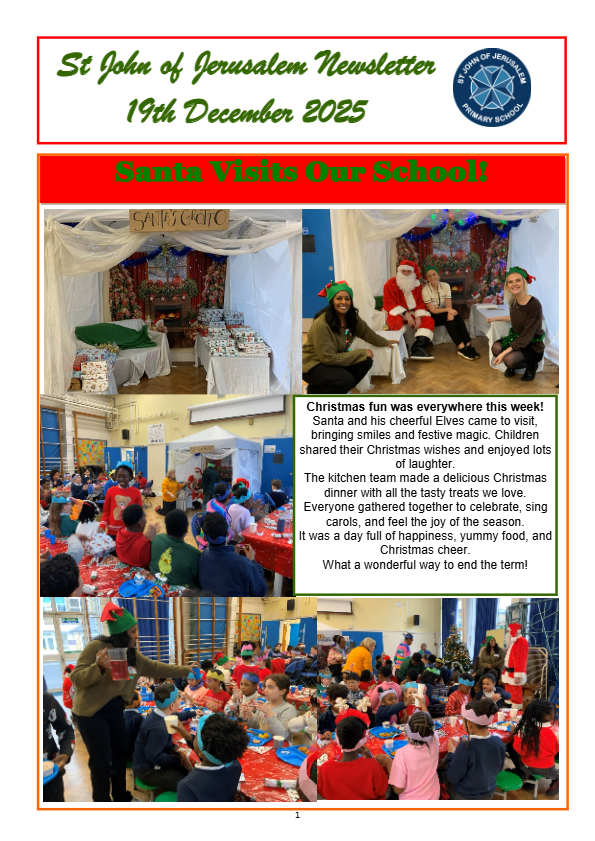 Home St John Of Jerusalem CE Primary School